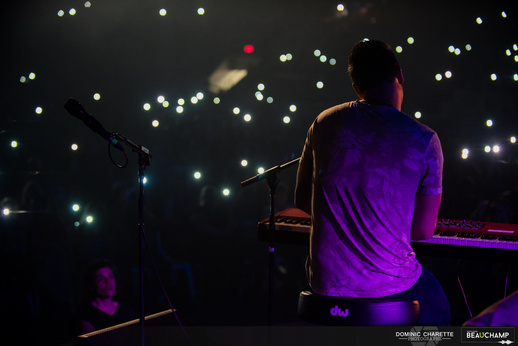 Spectacle bénéfice pour les sinistrés / Etienne Drapeau